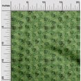 thumbnail image 2 of oneOone Velvet Green Fabric Abstracts Sewing Material Print Fabric By The Yard 58 Inch Wide, 2 of 5
