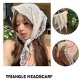 thumbnail image 2 of YSABOXY Bandeau Triangulaire pour la Tête Bandeau Femmes Dames Accessoires pour Cheveux Bandanas Cicatrice f, 2 of 5