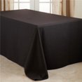 thumbnail image 1 of Saro Lifestyle 321.BK90132B 90 x 132 po Nappe de tous les jours au Design Décontracté&44; Noir, 1 of 3