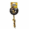 thumbnail image 1 of Tonka Tire with Rope Tug Dog Toy, Small, 3.8 in Ø, 1 of 3