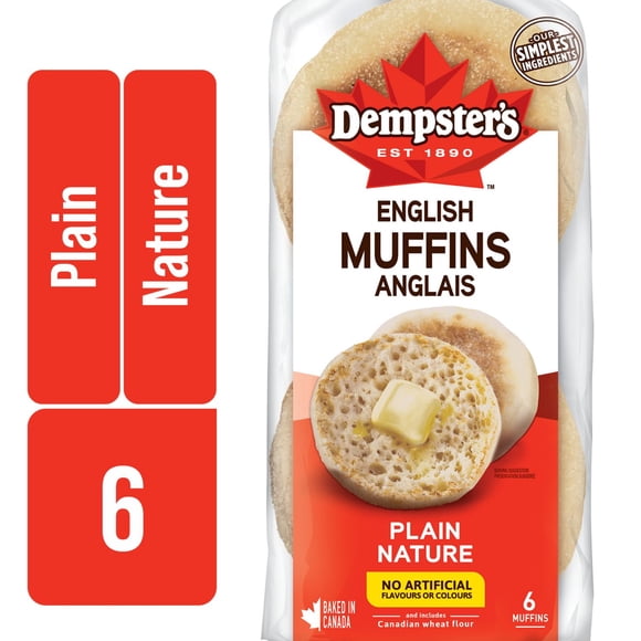 Dempster’s® Plain English Muffins