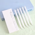 thumbnail image 1 of Student Gel Pens 5-Pack 0.7mm Black Ink Retractable Smooth Writing Quick-Drying Pens for School Note Taking & Office Journaling Hzhnb | Plastic, E, 1 of 9