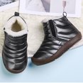 thumbnail image 4 of Cameland Semelle en Caoutchouc Neige Enfants Chaussures en Coton Bottes de Randonnée en Molleton Extérieur, 4 of 6