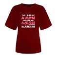 thumbnail image 4 of Pompotops Mode Femmes Tops Funny Printe CasualFit Tee Shirts Blouse Chemise Imprimée, 4 of 5