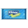 thumbnail image 1 of Kleenex Splash'n Go Serviettes Humides pour les Mains + le Visage Format Voyage, 18 Serviettes, 1 of 1