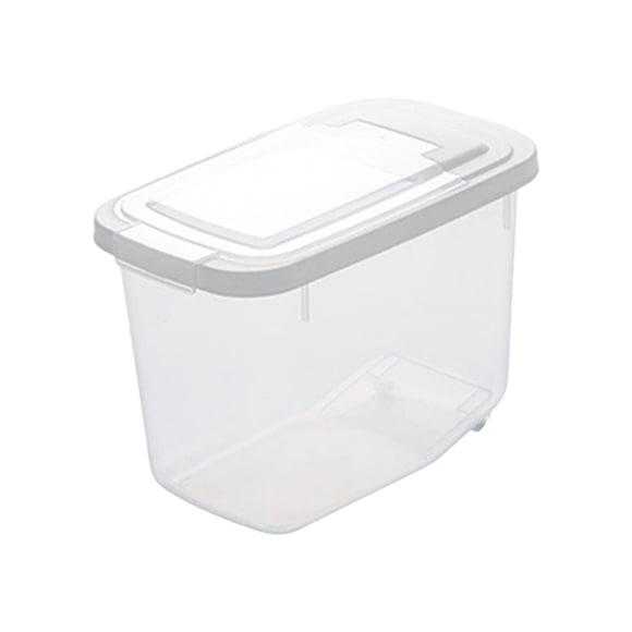 Tnarru Rice Storage Container Rice Grain Bucket Pantry Store Kitchen Storage Tank Large Cereal Dispenser Bucket Flour Bin for Cereal 10kg