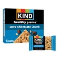 thumbnail image 1 of KIND Healthy Grains Bars, Dark Chocolate Chunk, 35g, 5 Bars, 1 of 15