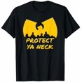 thumbnail image 1 of T-Shirt Hip Hop 90s Protect Ya Neck - Noir - S, 1 of 2