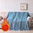 thumbnail image 1 of Tyidzon Throw Blanket Solid Colour Flannel Rabbits Hair Blanket Nap Cover Blanket Heavy Sofa Blanket Velvet Blanket, 1 of 8