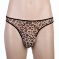 thumbnail image 2 of Men Jockstrap Leopard Pocket, 2 of 8