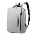 thumbnail image 1 of TopLLC Men Backpack 15.6 In USB Charging Laptop Computer Bag Casual Business on Clearance, 1 of 7