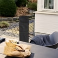 thumbnail image 4 of WRITWAA Wear Resistant Black Patio Heater Cover with Adjustable Drawstring for Outdoor Use, 4 of 8