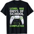 thumbnail image 1 of Level 100 Jours d'École Terminé T-Shirt Gamer Garçon - Blanc - TG, 1 of 2
