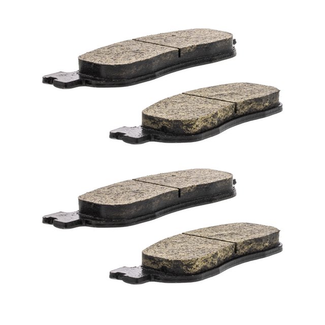 Niche Front Brake Pad Set for Yamaha TW200 Organic Motorcycle 2 Pack 519-KPA2686D