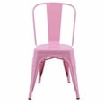 thumbnail image 3 of Chaise de salle à manger Tolix Roch en métal, ensemble de 4 chaises en métal, 3 of 5