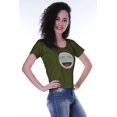 thumbnail image 2 of Moomaya T-shirt à Manches Courtes pour Femmes avec Col Rond, Écusson à Paillettes, Coupe Décontractée - 5K, 2 of 7