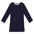 thumbnail image 4 of Ixbnca Robe pour Femme Grande Taille Col Rond Manches Courtes Robes T-Shirt Décontractées Amples Été Robe Courte, 4 of 7