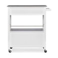 thumbnail image 2 of Chariot de Cuisine Alders Blanc, 2 of 9