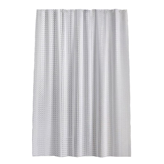 72x72 Inch Heavy Duty Shower Curtain - Polyester, Water-Resistant, Metal Grommets, with Hooks, Luxury Hotel Style, Bathroom Decor