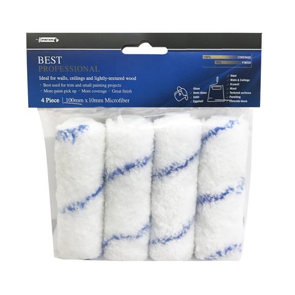 Pintar Manufacturing Corp. Mini rouleaux Best de Pintar en micofibres (4 piéces)