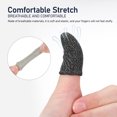 thumbnail image 2 of Shisuyan Finger Sleeves Carbon Fiber 40Pcs 1.8In 0.9In 0.04In, 2 of 9