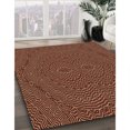 thumbnail image 3 of Ahgly Company Tapis de Zone Rectangulaire Transitionnel Rouge Bordeaux pour Intérieur, Lavable à la Machine, 2 Pieds x 4 Pieds, 3 of 7