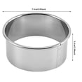 thumbnail image 3 of Bakeware Cookie Stainless Steel Round Tool for Baking Cookies Cakes and Durable Stainless Steel Construction Even Heat Distribution Easy Release, 3 of 7
