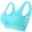 Sky Blue, variant on WRKEKC Wireless Bras for Women Push Up Bra with Breathable Fabric and Light Support for Everyday Comfort