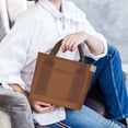 thumbnail image 4 of Sac en Toile Mode Sac Fourre-Tout Sac de Rangement Sac à Main à Multiples Poches Sac à Poignée, 4 of 5