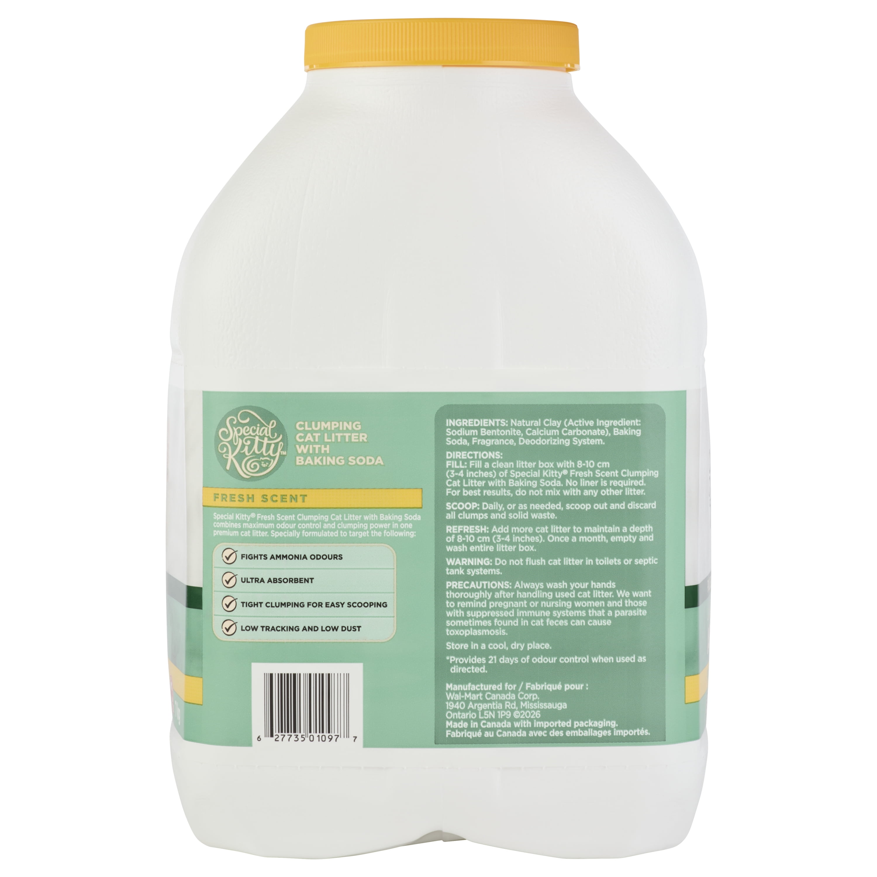 Special Kitty Litière Agglomérante Parfumée pour Chats 7kg