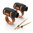 thumbnail image 3 of Drum Stick Control Clip Drumsticks Aid Auxiliary Hand Sticks Twirling Grip Loop Orange, 3 of 9