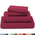 thumbnail image 1 of HAOAN Ultra Soft Wrinkle Resistant Bamboo Sheet Set - 4 Piece Set - 2200 Series, 1 of 7