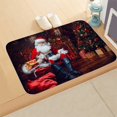 thumbnail image 2 of RXIRUCGD Luxury Bathroom Rug Mat 31x20, Flannel Christmas Halloween Decoration Extra Soft And Absorbent Bath Rugs, Non-Slip Plush Bath Carpet, Machine Wash Dry, Bath Christmas Gifts, 2 of 8