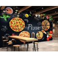 thumbnail image 3 of Papier Peint 3D Pizza Shop Restaurant SKU#WAL0154, 3 of 8