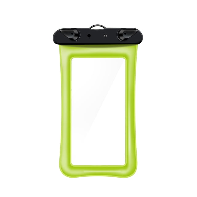 transemion Smartphone Double Layers Sealed Bag Cell Phone Transparent Waterproof PVC Case Swimming Pool Phone Pouch