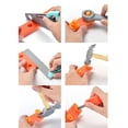 thumbnail image 3 of Kids Tool Set Educational: Simulated Mixed Drill Tool Toy Set Pretend Play Tools, 3 of 10