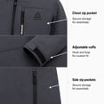 thumbnail image 3 of Manteau softshell Reebok pour hommes, tailles S à XXL, 3 of 6