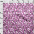 thumbnail image 3 of oneOone Rayon Fuschia Pink Fabric Tropical Sewing Craft Projects Fabric Prints By Yard 56 Inch Wide, 3 of 5