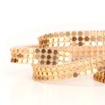 thumbnail image 3 of 3 Rows Hotfix Aluminum Mesh Rhinestones Ribbon, 1.5m Length, Sewing  Trim, for Clothing Accessories, Bags, Wedding, Shoes, 3 of 8