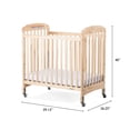 thumbnail image 4 of Foundations Next Gen Serenity Fixed-Side Compact Slatted Crib, 4 of 4