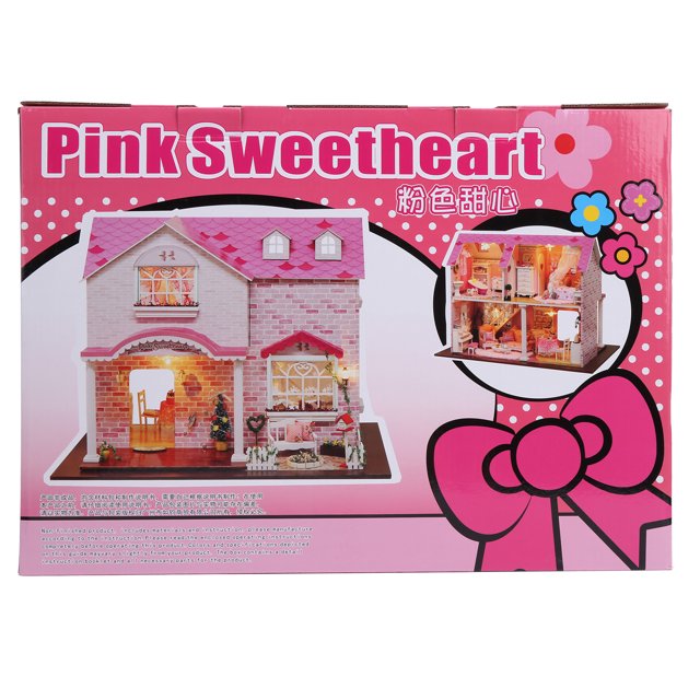 House Toy, 1:24 Scale DIY House Toy, Interesting Exquisite Workmanship For Girls Kids