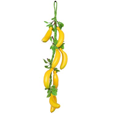 1 Ficelle de Banane Artificielle, Fruit Artificiel Réaliste, Faux Fruit, Accessoire Photo