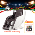 thumbnail image 1 of COSTWAY Provox27 Comfort Full Body Massage Chair - Zero Gravity Massaging Chair with SL Track, Airbags, Foot Rollers, Shoulder Detection, Heating, Bluetooth, Auto Modes, 1 of 10