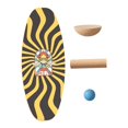 thumbnail image 3 of amagogo Balance Board Core Training Adult Kids Surfing Balancing Board Roller Plate Home Style H, 3 of 9