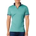thumbnail image 1 of Chemise à Boutons pour Hommes - Coupe Classique, Col, Tissu Anti-Humidité, 1 of 4