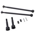 thumbnail image 3 of Front CVD Drive Shaft, Steel Stable Transmission Effect Black Replacement RC Car Front Drive Shaft  For 1/10 RC Car, 3 of 8