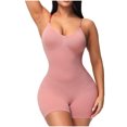 thumbnail image 1 of TIMIFIS Tummy Control Shapewear for Women Seamless Bodysuit Open Bust Mid Thigh Body Shaper Shorts - Summer, 1 of 7