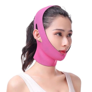 WIFKLSIIPG Sangle Post-Menton - Enveloppe de Vêtement de Compression pour le Cou et le Menton - Amincisseur de Visage