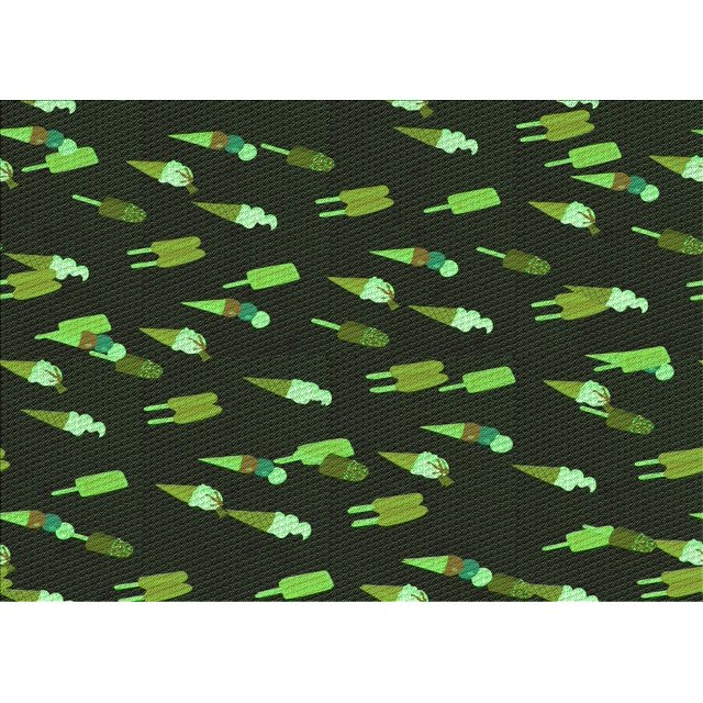 Ahgly Company Machine Washable Indoor Rectangle Transitional Midnight Gray Area Rugs, 2' x 4'