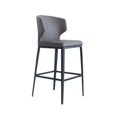 thumbnail image 1 of Tabouret de Bar à Dossier Ailé Rembourré de Qualité Contractuelle Cabo (26 Po/29 Po), 1 of 5